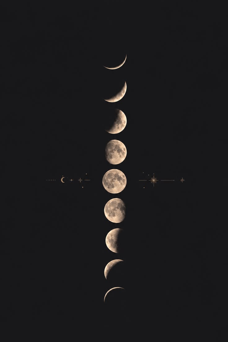 Full moon over a natural landscape — how lunar cycles influence skin and hair health in natural beauty routines