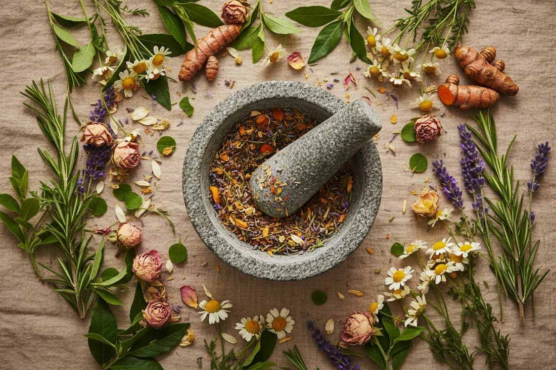 Natural skincare gift set for Mother's Day — organic botanical beauty products by Ardah Organics