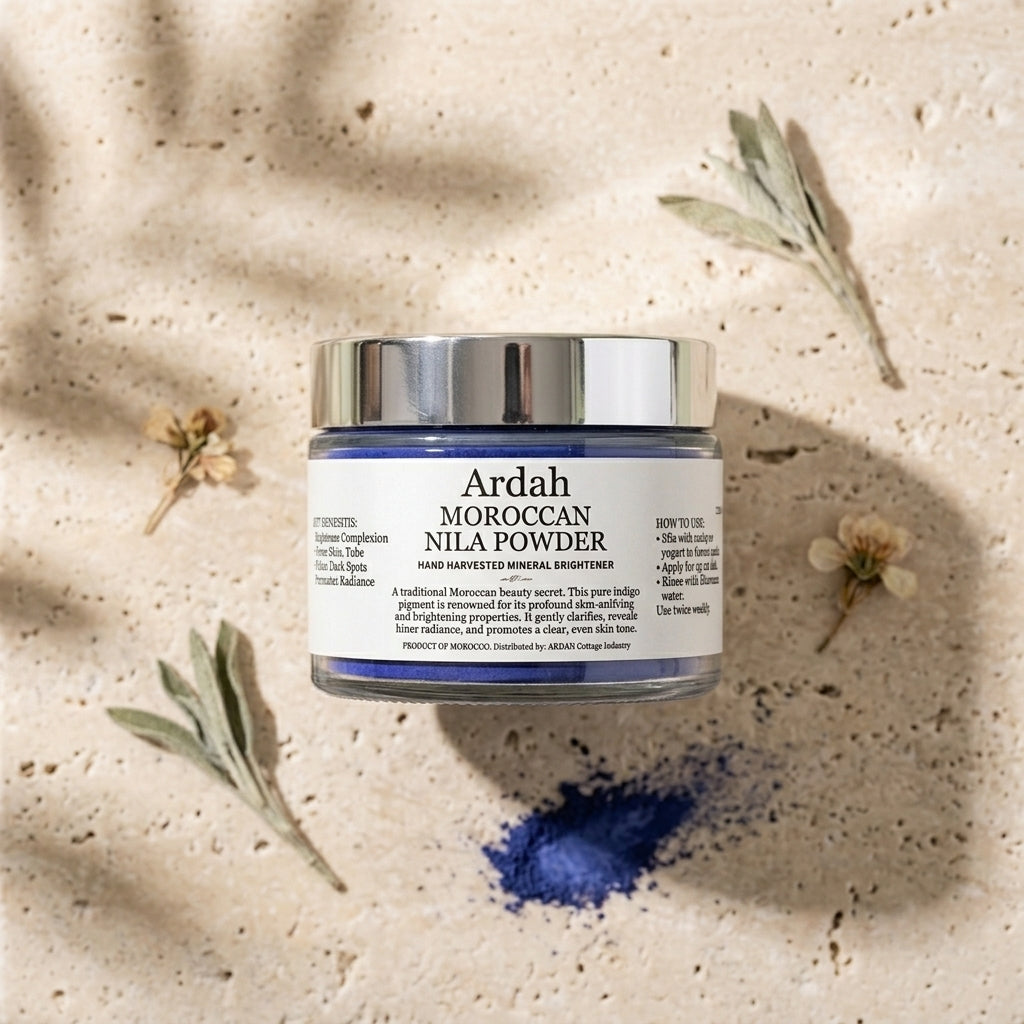 Ardah Moroccan Nila Powder – Skin Brightening & Radiance Boosting Traditional Beauty Treatment