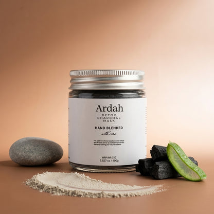 Ardah Deep Detox Charcoal Mask – Pore Cleansing & Oil Control Face Treatment