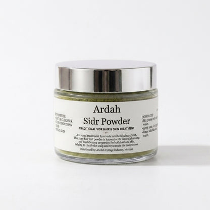 Ardah Sidr Powder – Natural Hair Growth, Scalp Nourishing & Skin Care Treatment